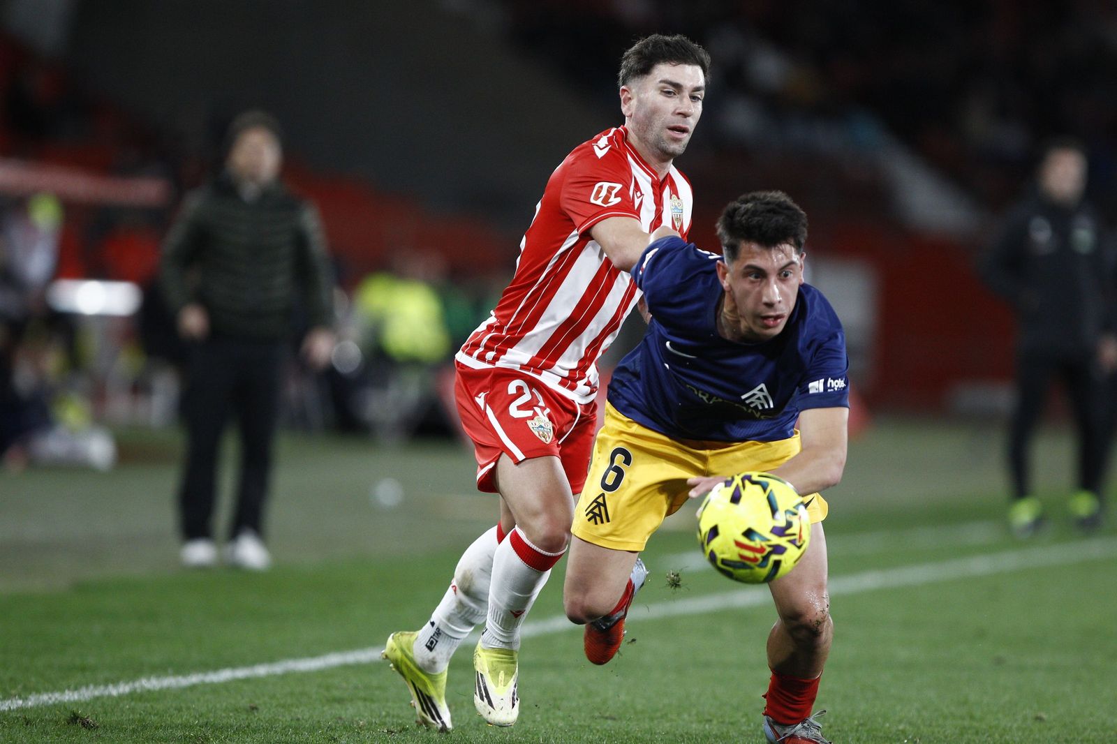 Las imágenes del partido U.D. Almería - F.C. Andorra