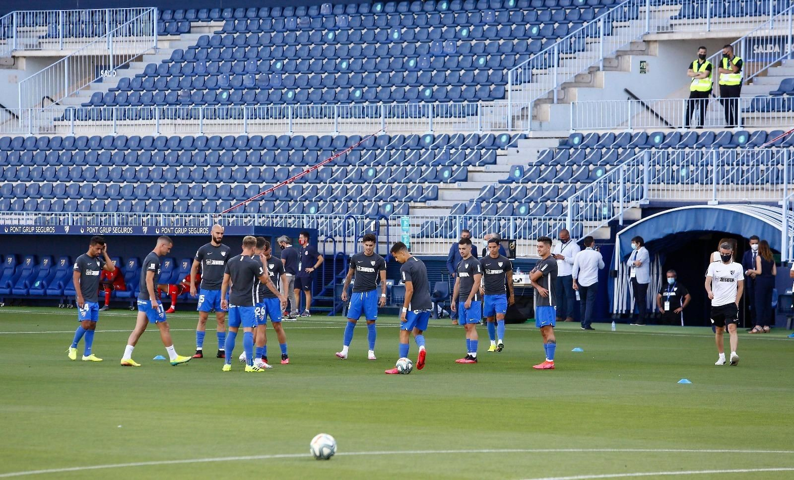 Las fotos del Málaga - Girona