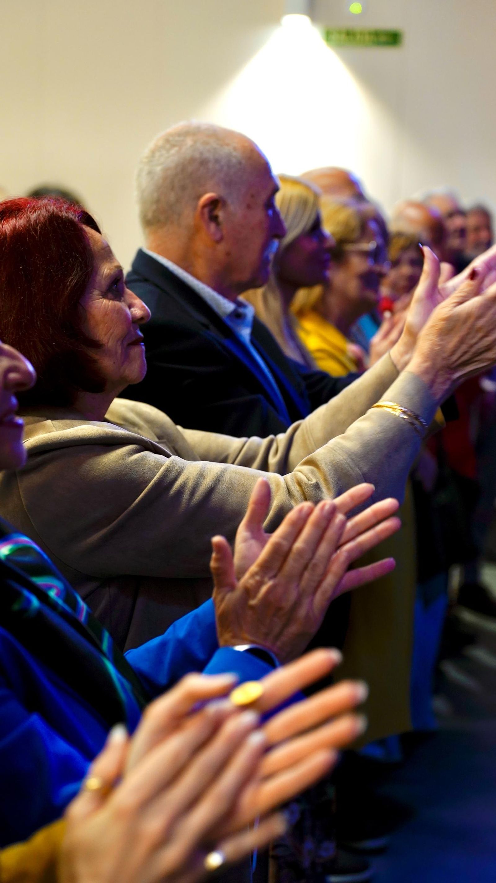 Fotos de la Semblanza a la Saeta con Juan Andrés Azorit, Perico el Piñero y José Canela en el Centro Paco de Lucía