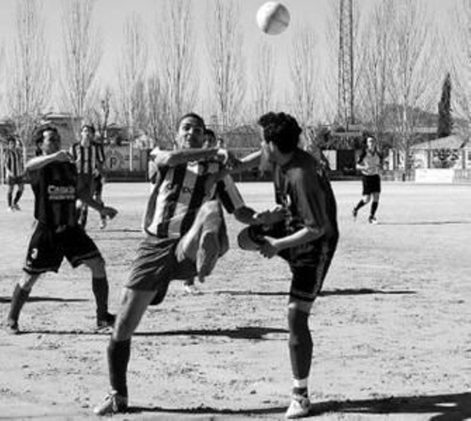 El 'vándalo' Ismael (i) pugna con el veguero Agus.