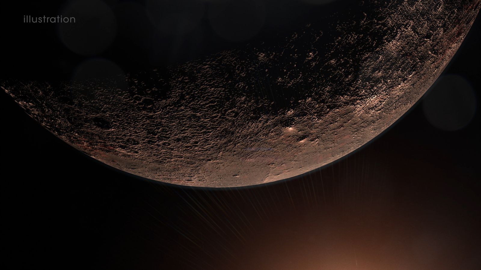 Ilustración del planeta GJ 357 b