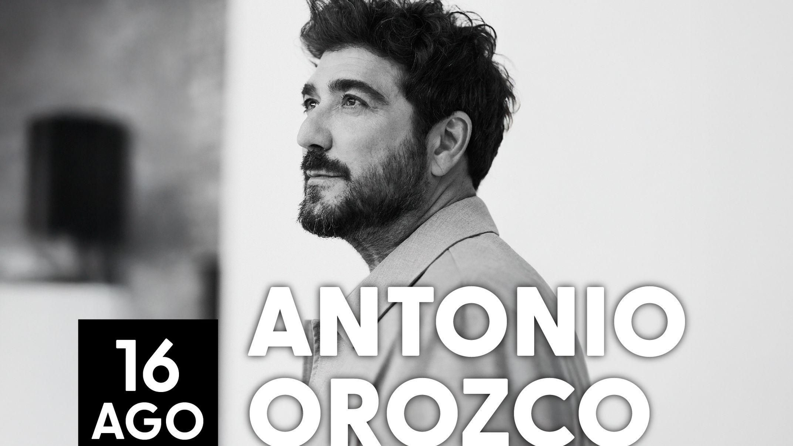 Antonio Orozco estará en el Cabaret Festival el 16 de agosto.