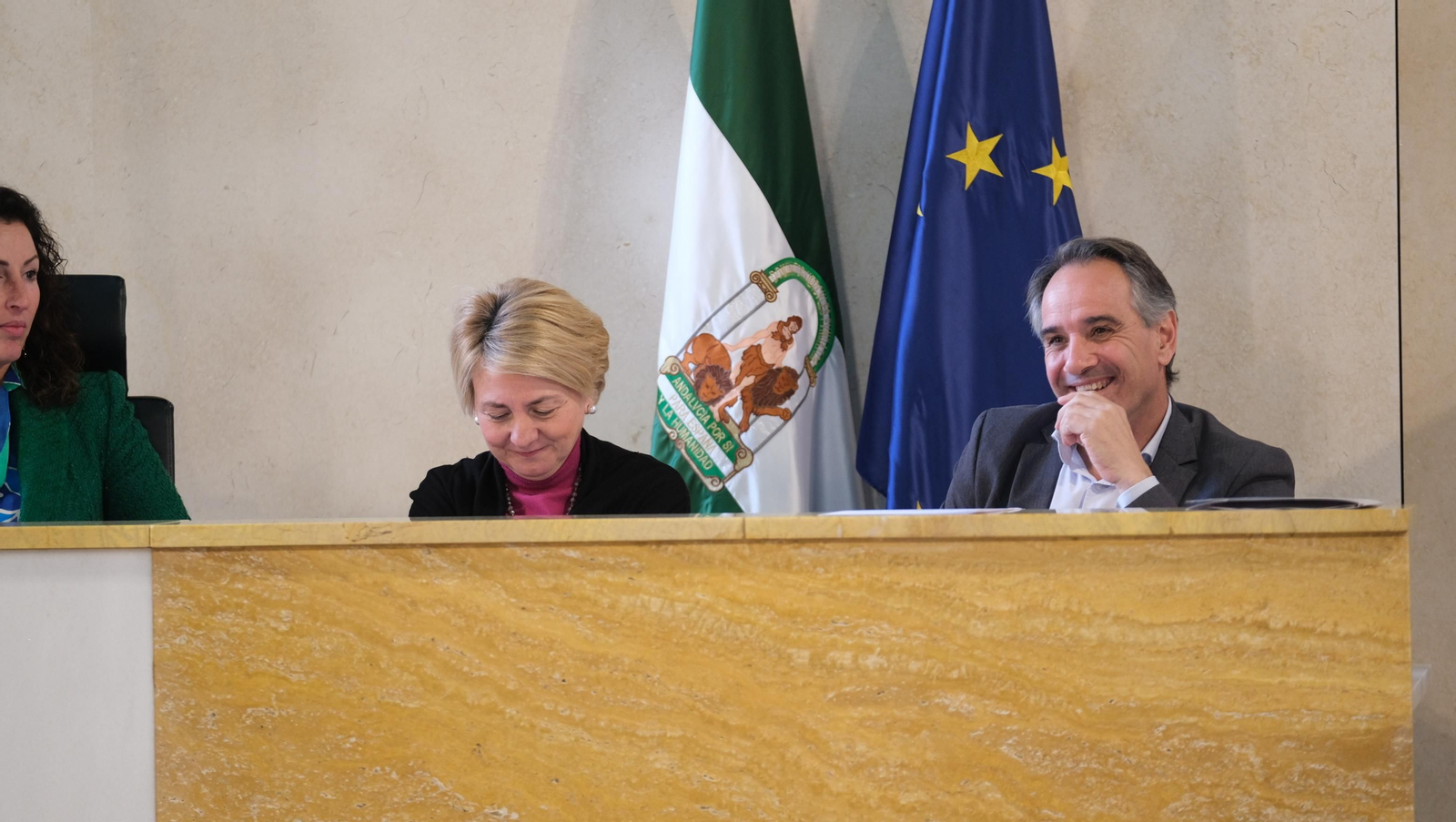 Imágenes del Pleno del Ayuntamiento de Almería