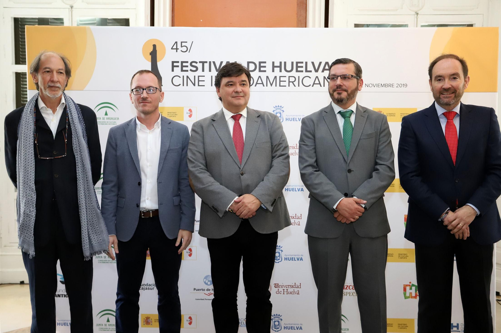 Imágenes de la presentación de la 45 edición del Festival de Huelva Cine Iberoamericano