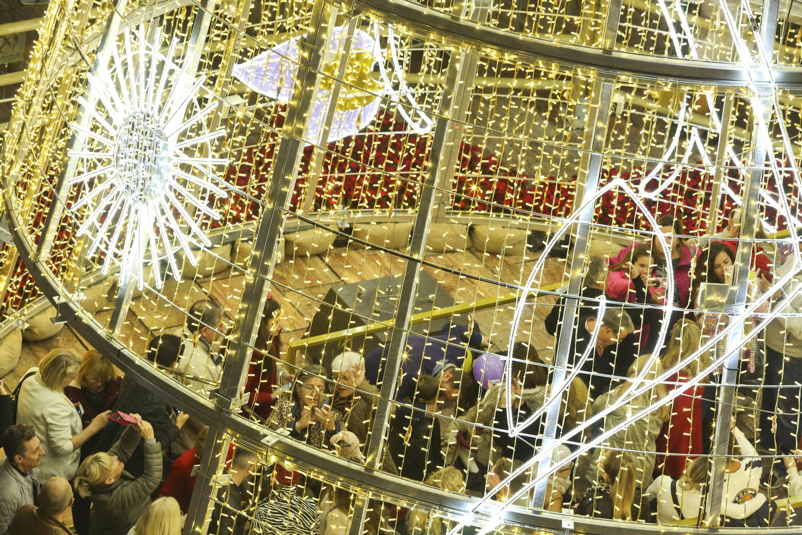 Las fotos de las luces de Navidad en Málaga Las fotos de las luces de Navidad en Málaga