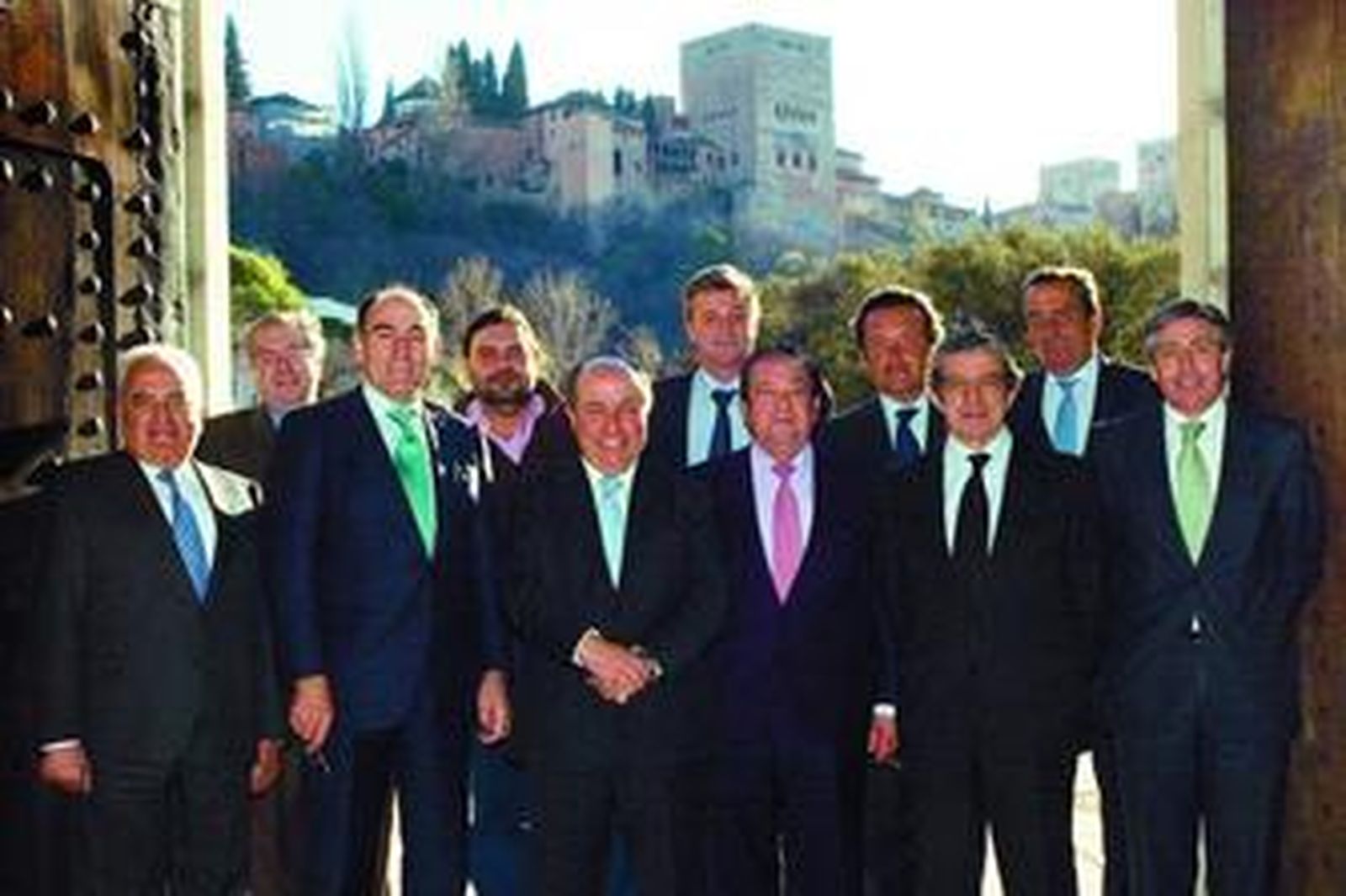 El consejo andaluz de Iberdrola se reunió ayer en Granada con Galán.