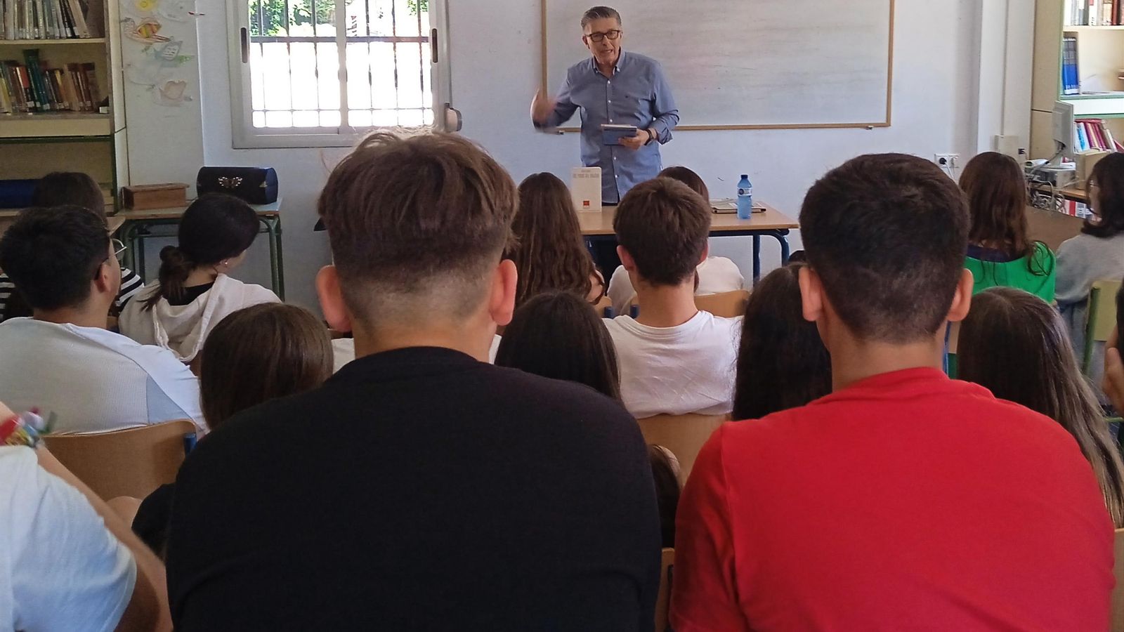 Un momento de la intervención de Julio Asencio.