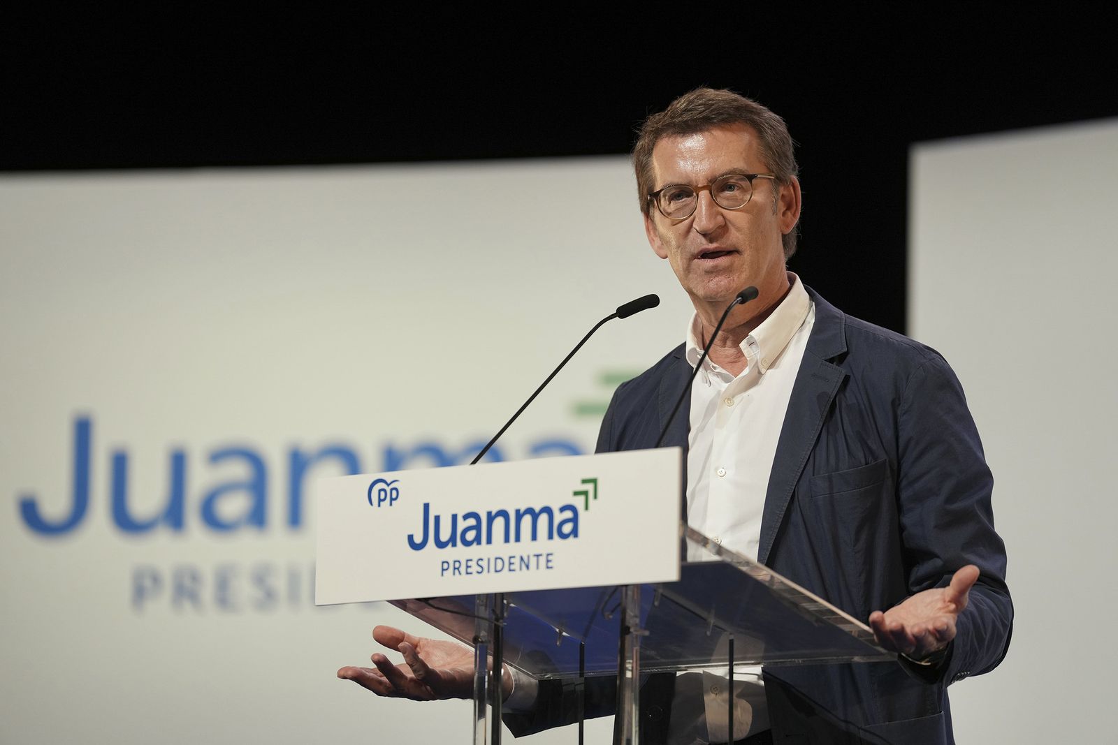 El presidente del Partido Popular, Alberto Núñez Feijóo.