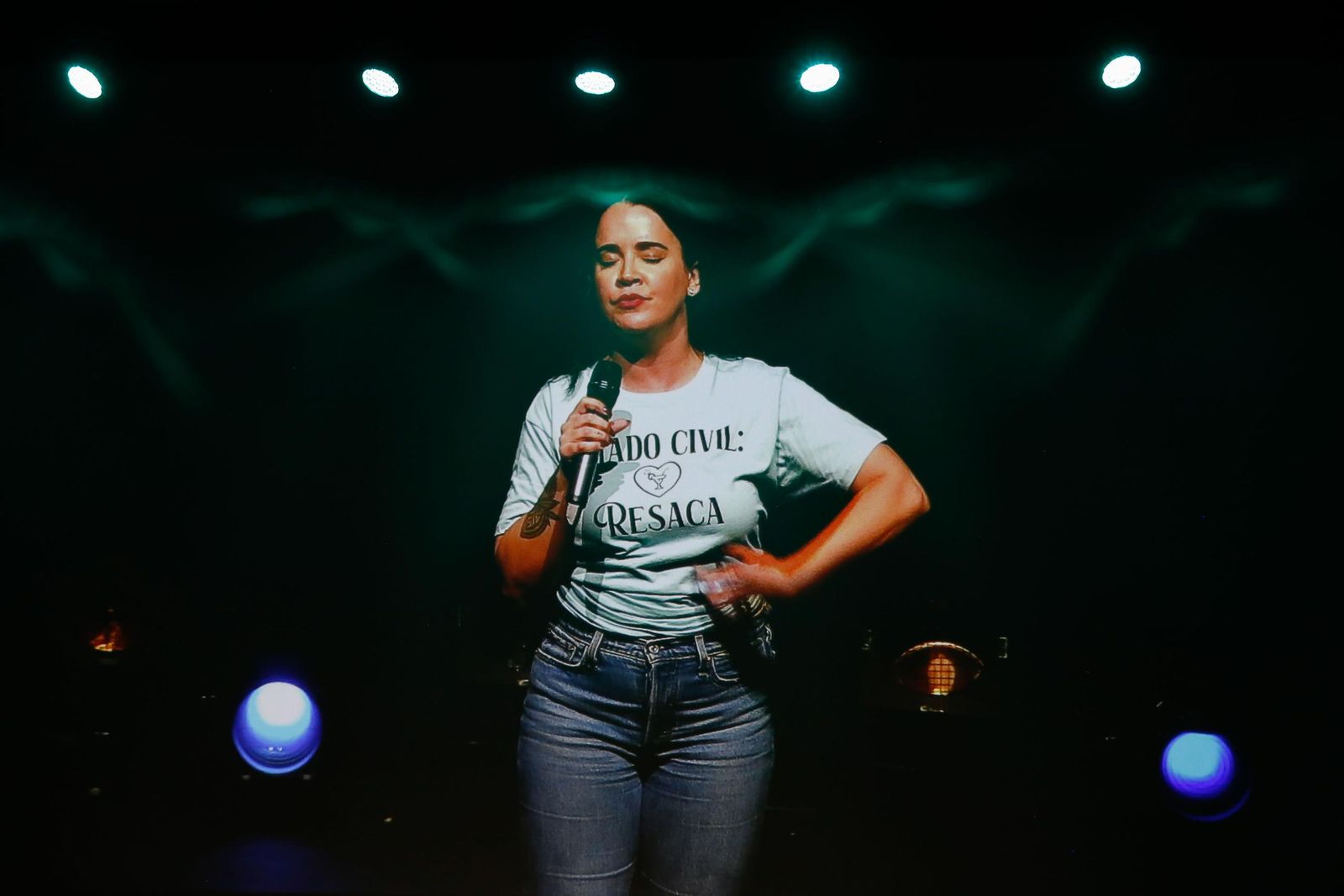 Fotografías del monólogo de Martita de Graná en La Línea