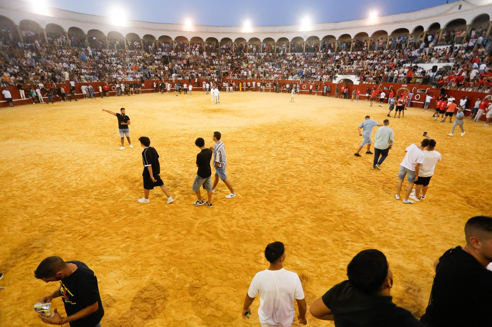 Fotos del Toro del Aguardiente en San Roque
