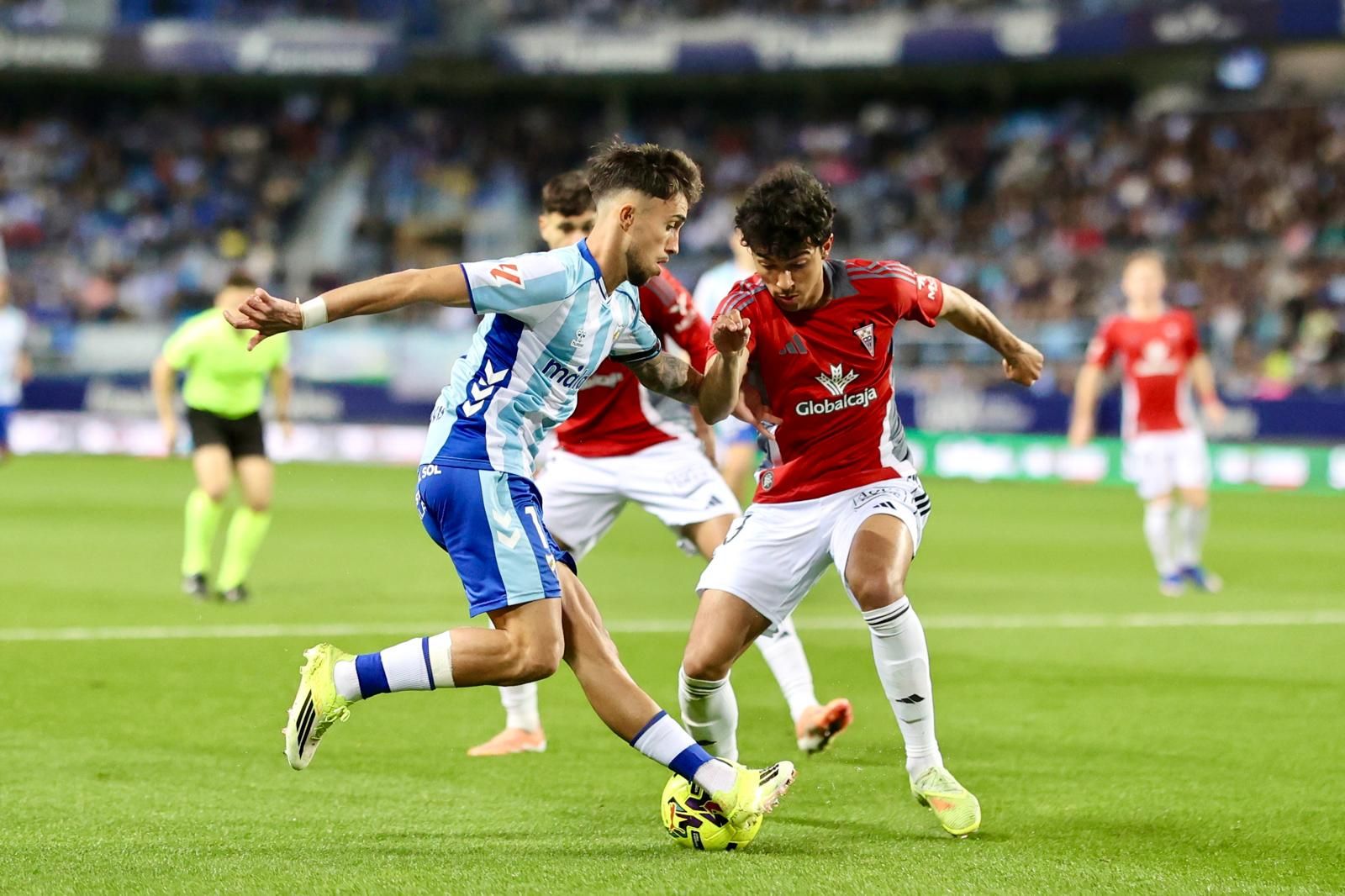 El Málaga CF-Albacete, en fotos