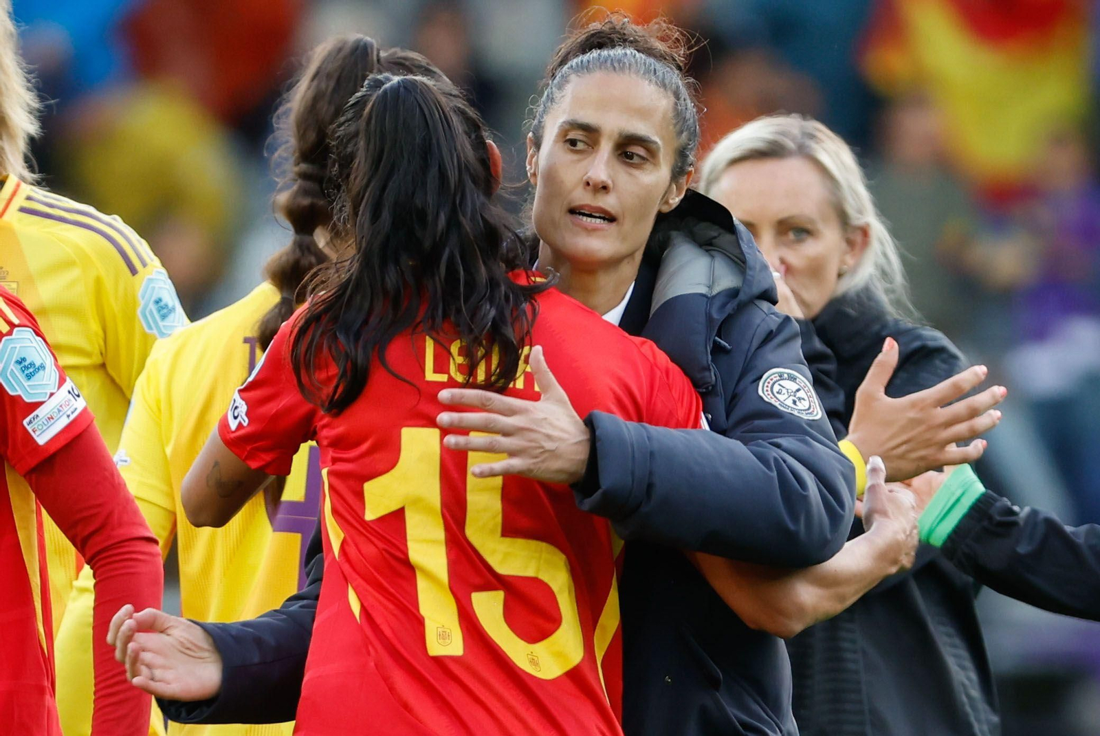 Las fotos de la goleada de España sobre Bélgica en la Eurocopa femenina