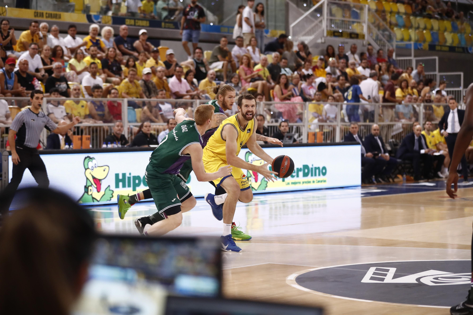 El Dreamland Gran Canaria-Unicaja, en fotos