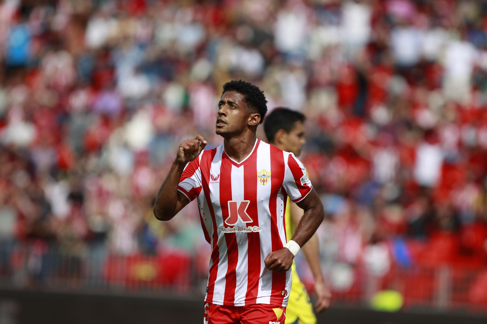 Las mejores imágenes del partido de fútbol U.D. Almería-Villarreal C.F.