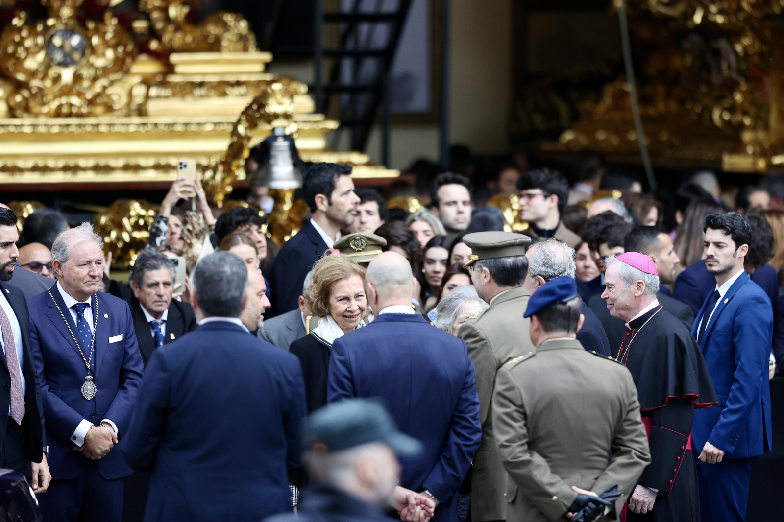Las fotos de la Legión en el traslado del Cristo de Mena en Málaga este Jueves Santo Las fotos de la Legión en el traslado del Cristo de Mena en Málaga este Jueves Santo