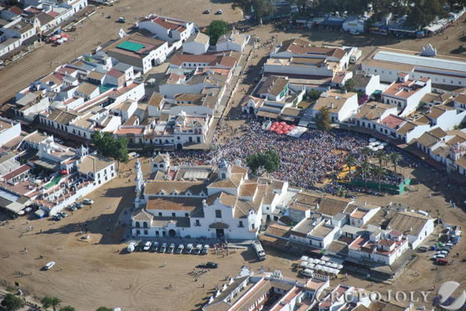 Las imágenes de la misa de romeros