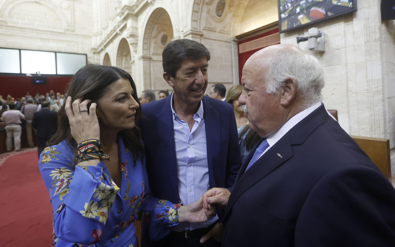 La constitución del Parlamento andaluz, todas las imágenes