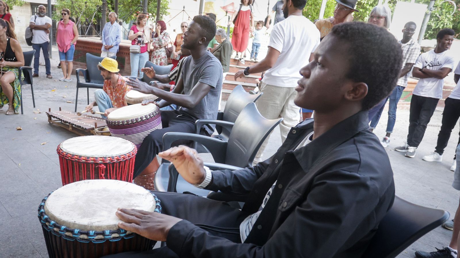 Imágenes de la celebración en Jerez del Día de África