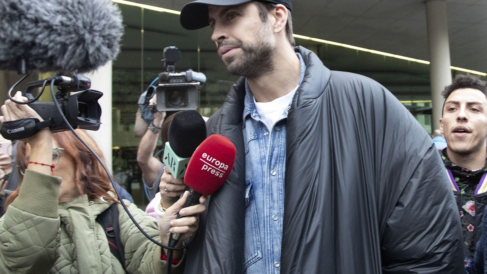 Gerard Piqué, en una reciente visita a los juzgados.
