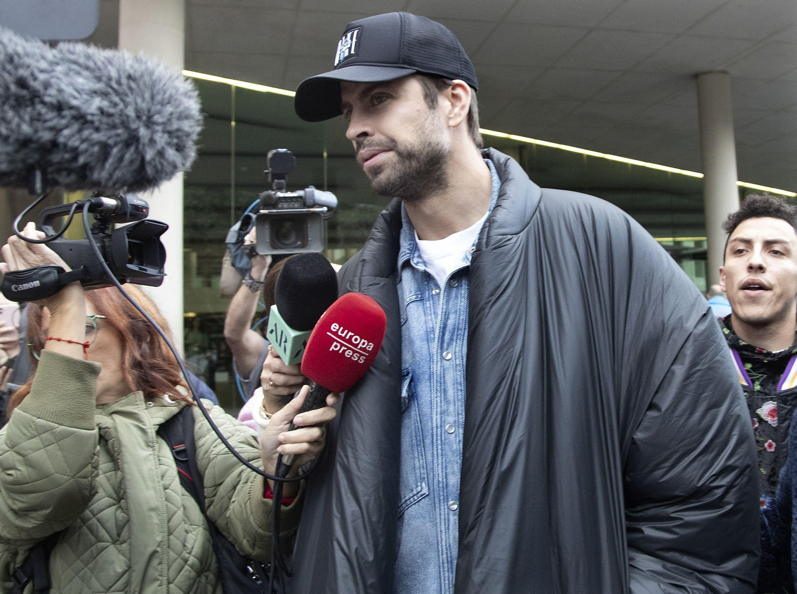 Gerard Piqué, en una reciente visita a los juzgados.