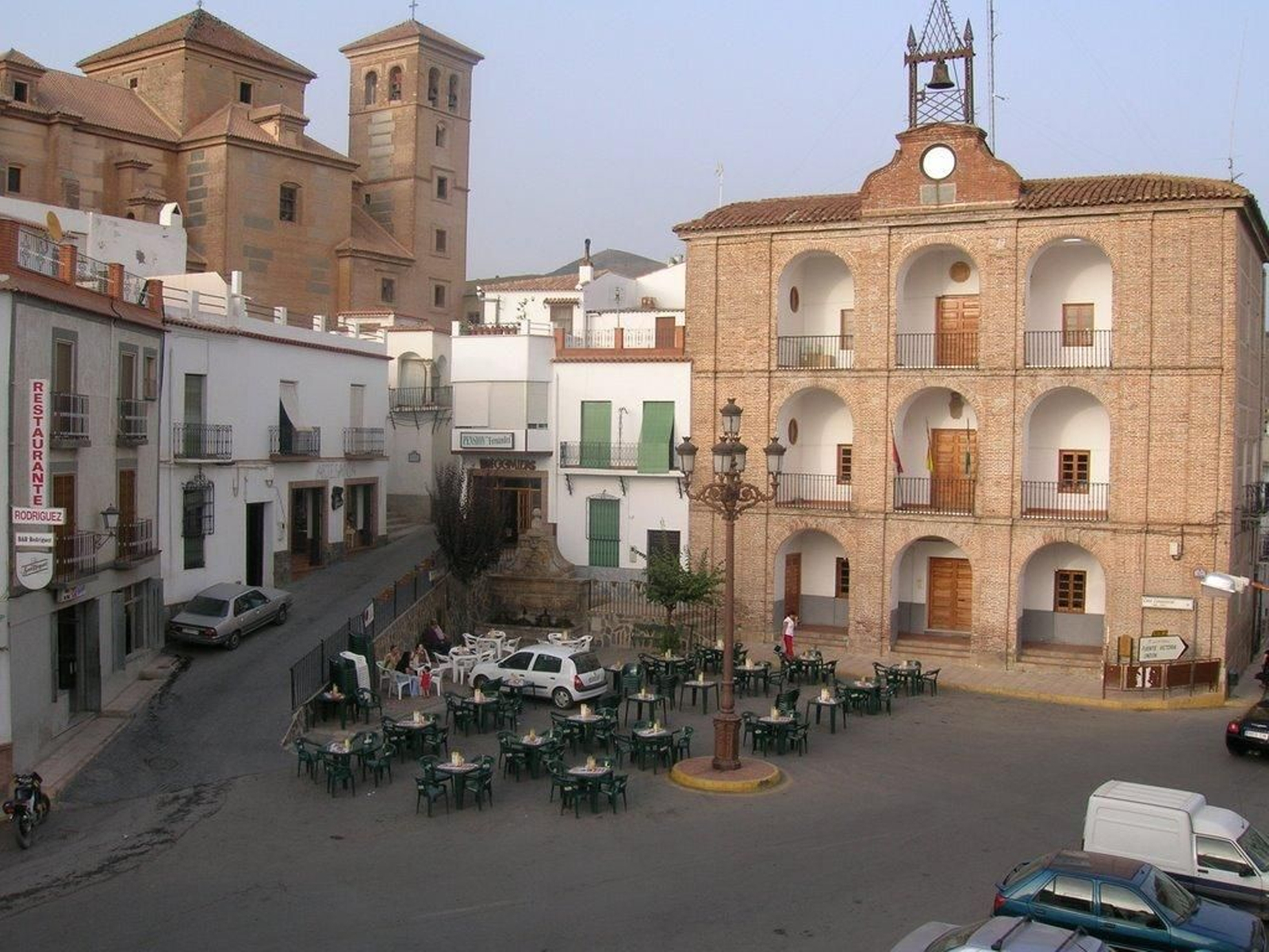 Plaza del Ayuntamiento de Laujar de Andarax.
