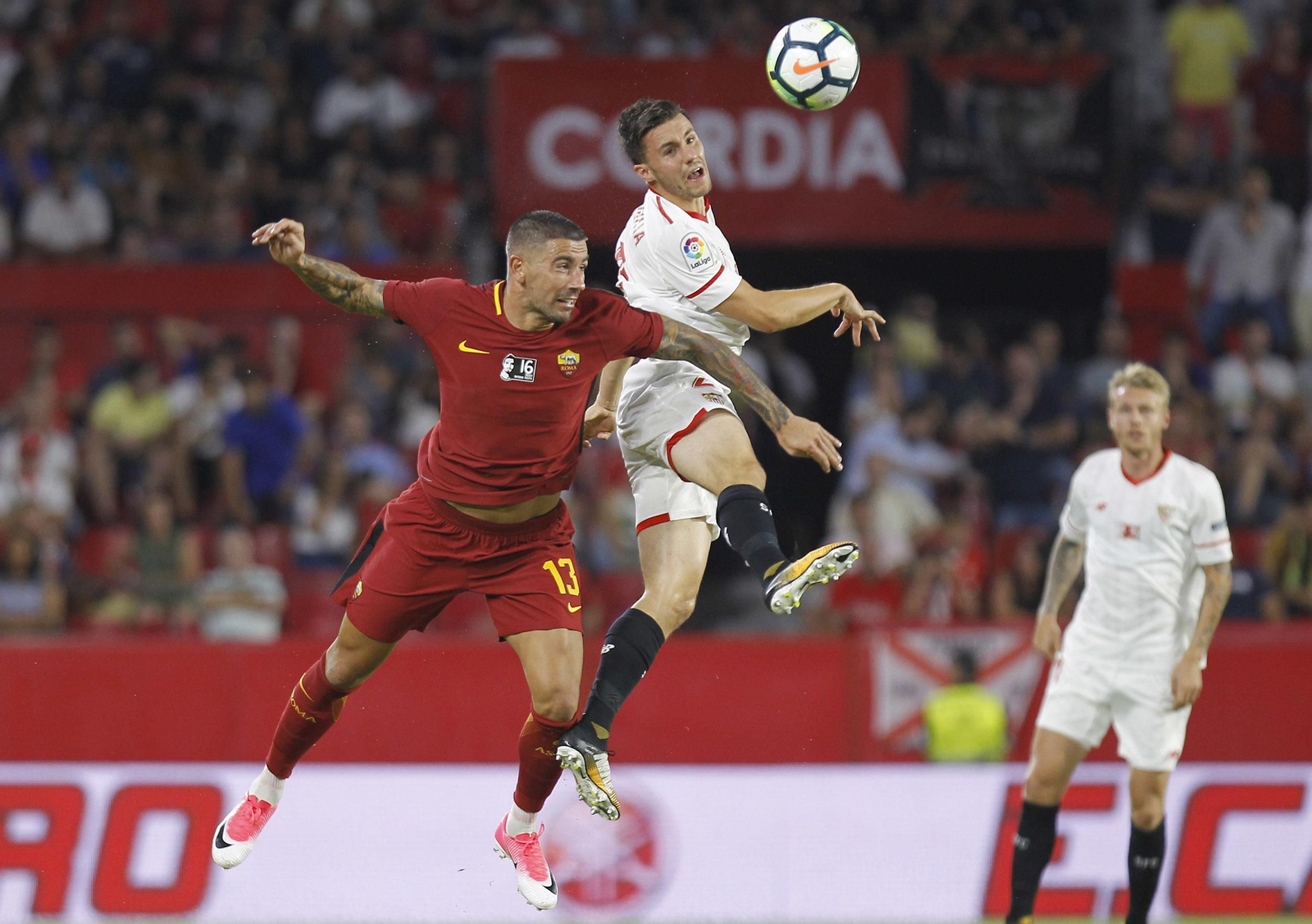 Las imágenes del Sevilla-Roma del IX Trofeo Antonio Puerta