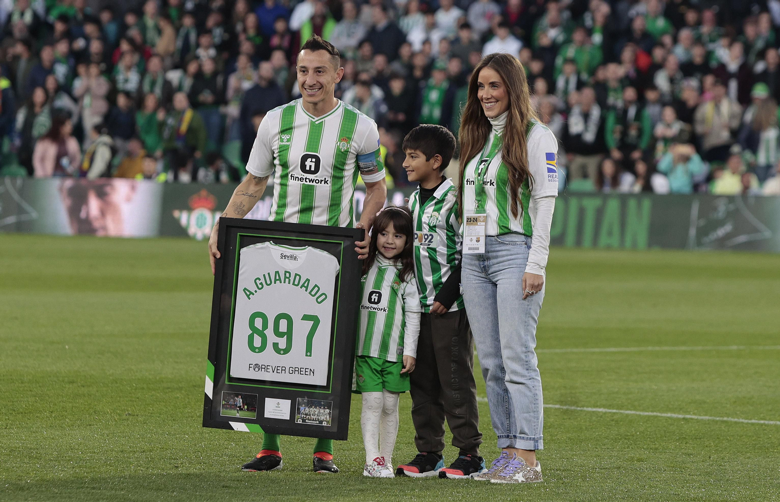 Las imágenes del Betis - Barcelona