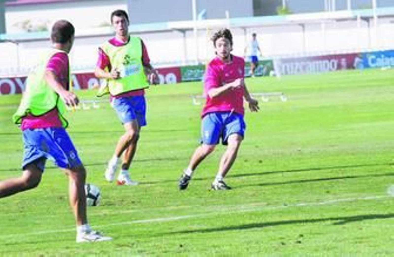 Sisi, en un entrenamiento.
