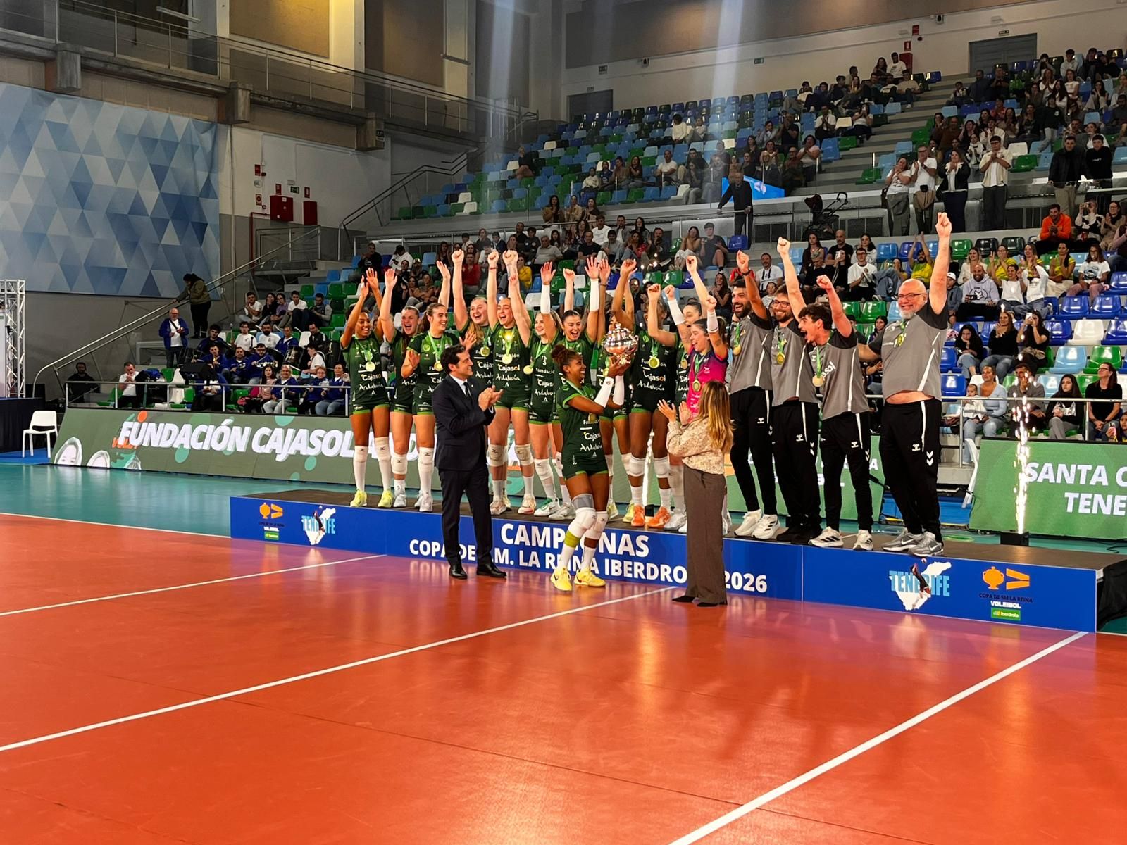 Las fotos del título del Fundación Cajasol Andalucía