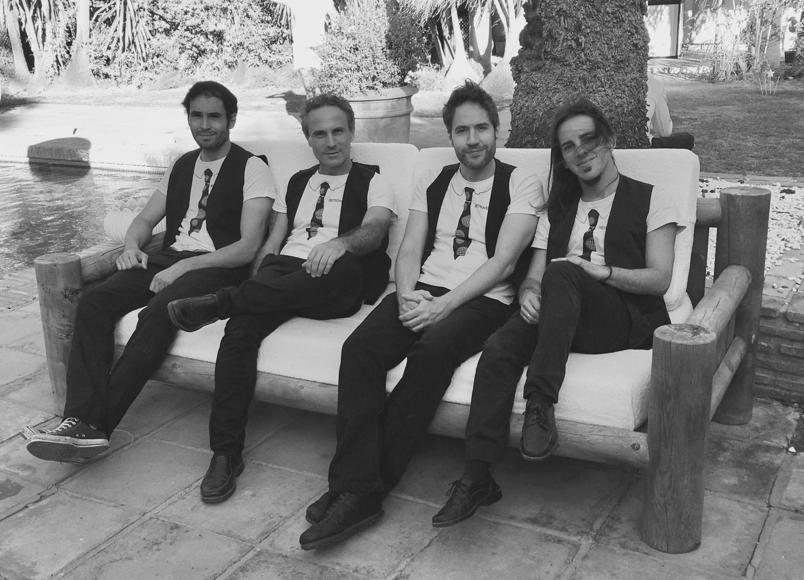 Los miembros de la formación Retroversión.