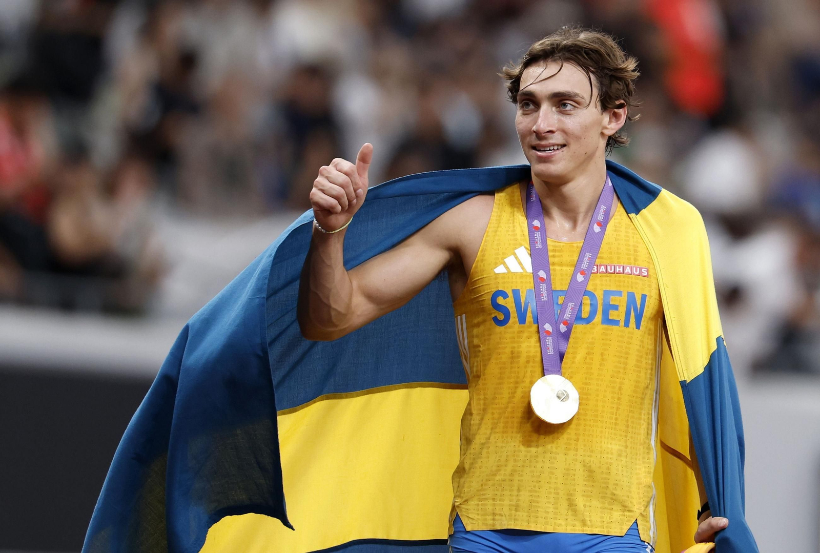 Las fotos del récord mundial de Duplantis y del resto de la jornada