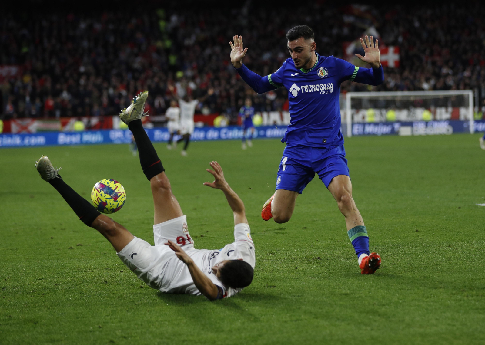 Las imágenes del Sevilla-Getafe