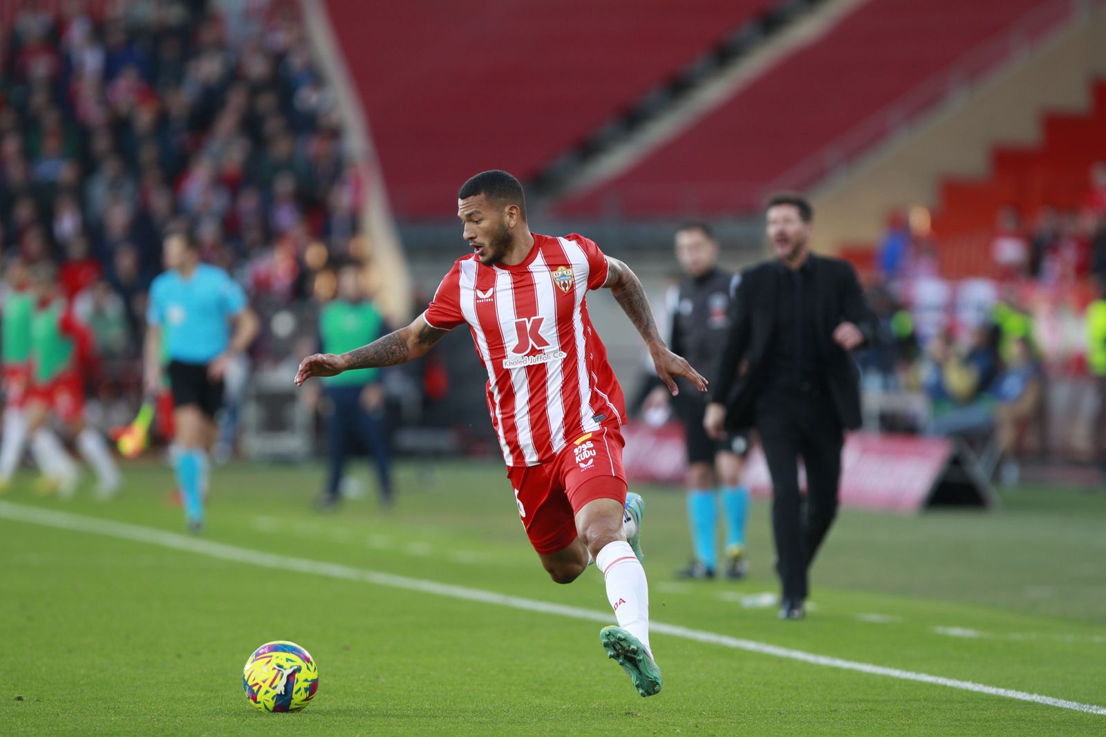 Imágenes del partido U.D. Almería-Atlético de Madrid