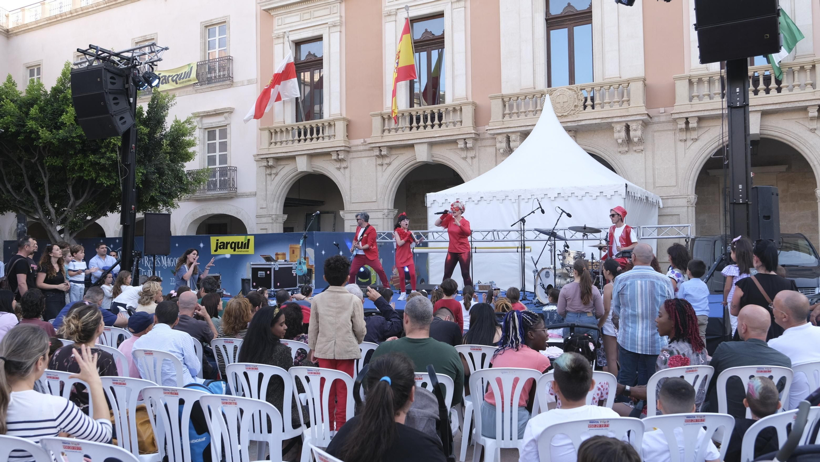 Imágenes de la Noche en Blanco, en Almería