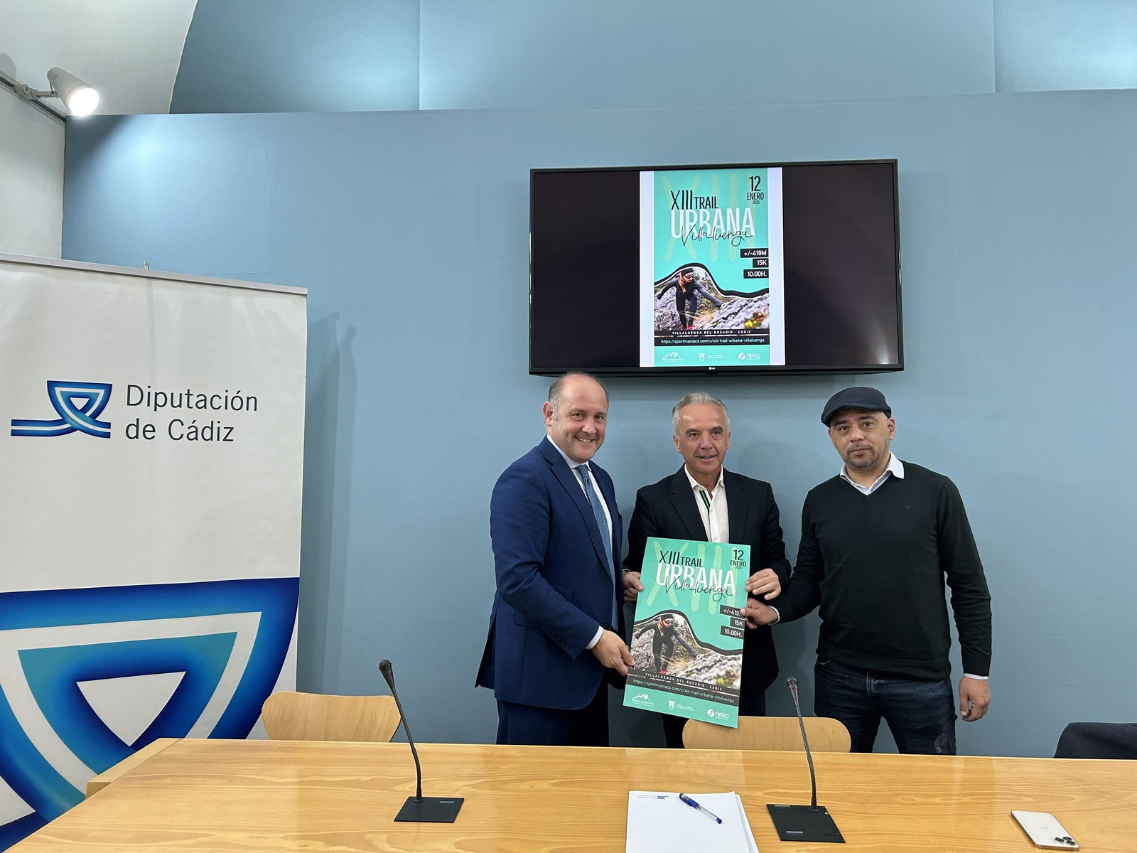 Acto de presentación de la prueba.