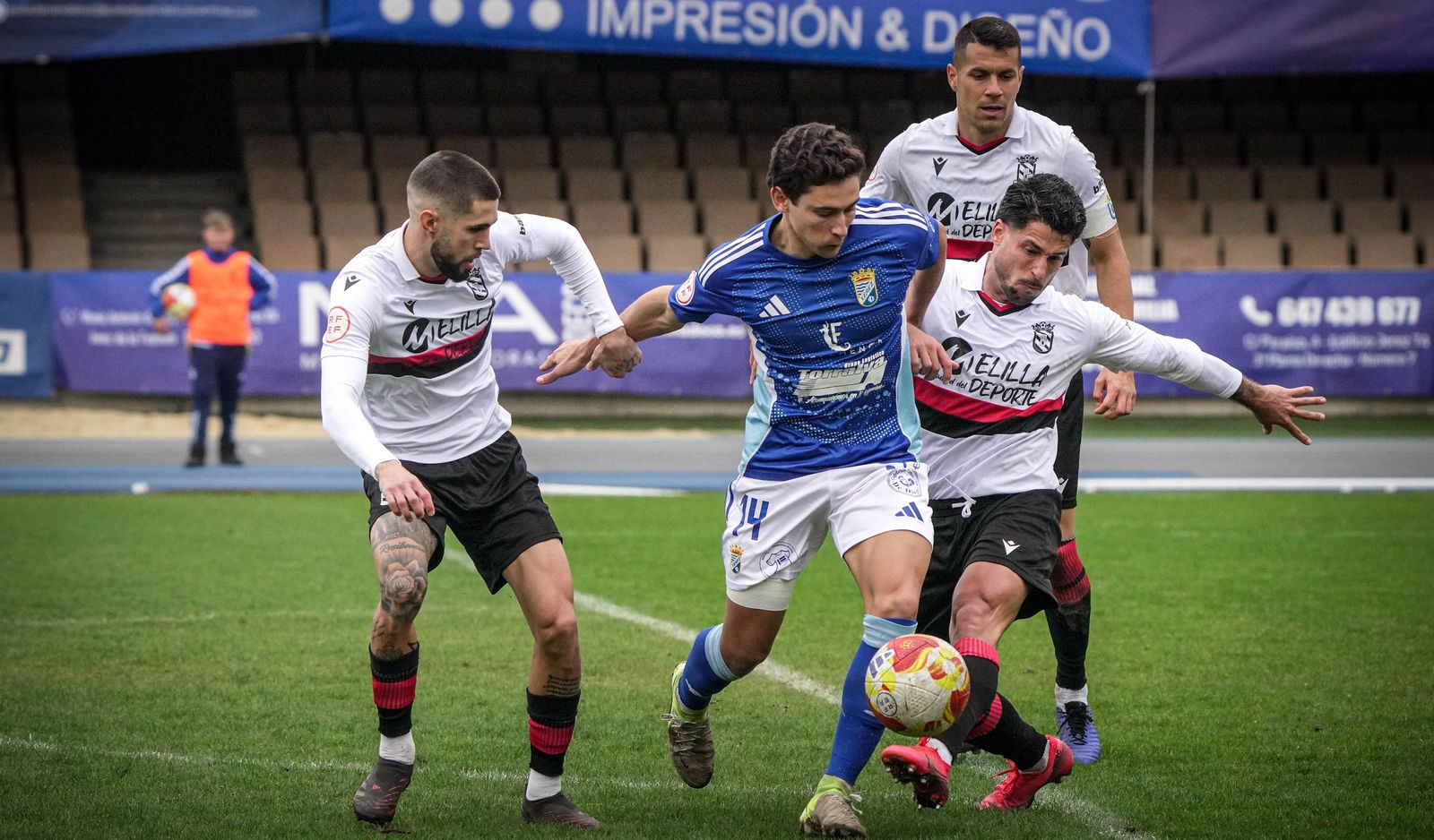 Imágenes del partido del Xerez CD - UD Melilla