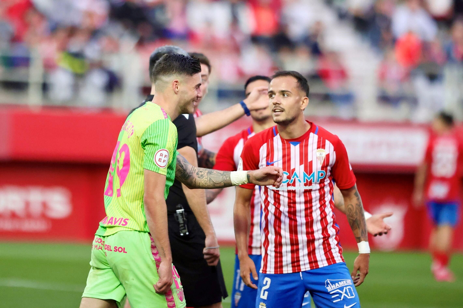 El Algeciras - Málaga CF, en fotos