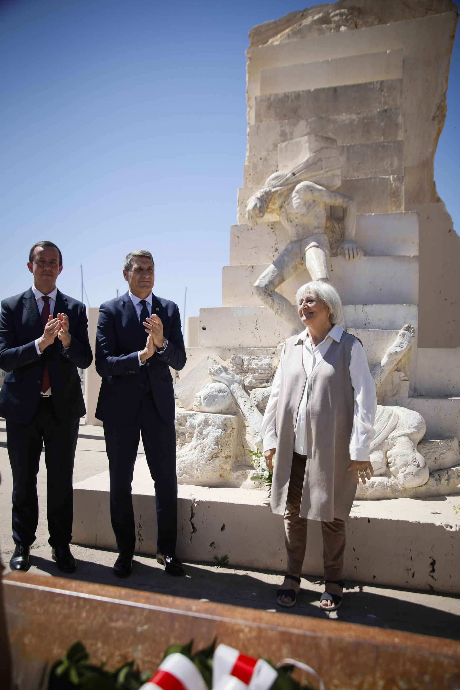 Acto de conmemoración a las víctimas del campo de concentración nazi de Mathausen, en imágenes