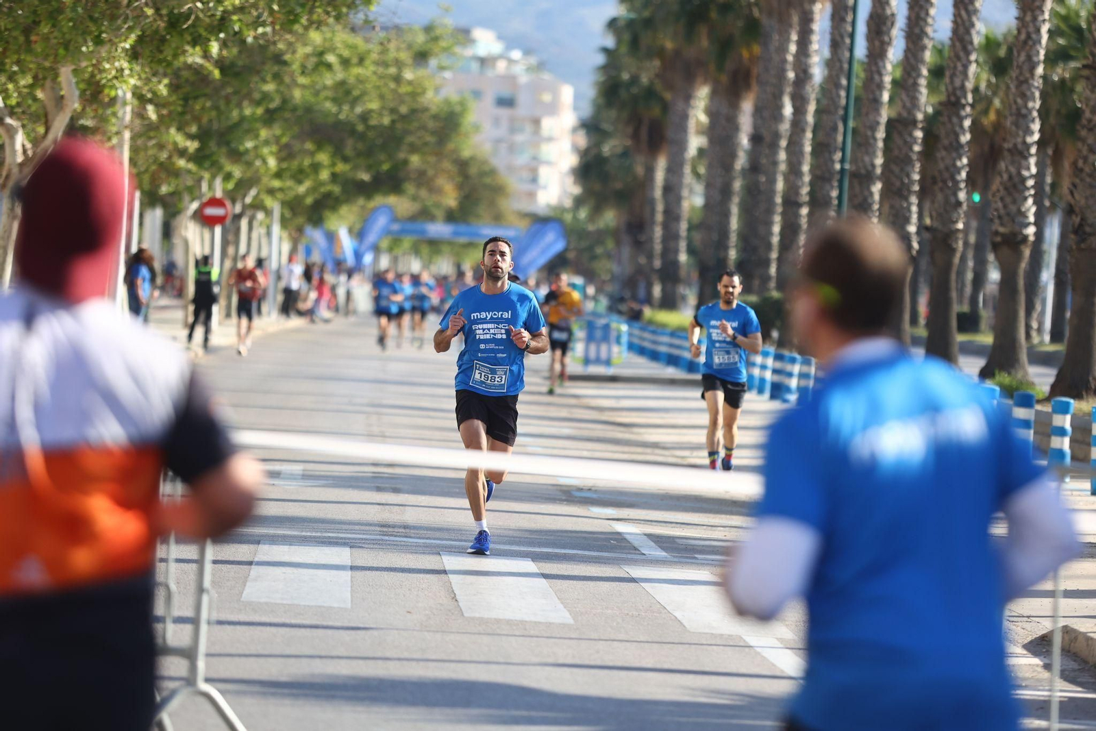 Las mejores fotos de la I Carrera Solidaria Mayoral de Málaga