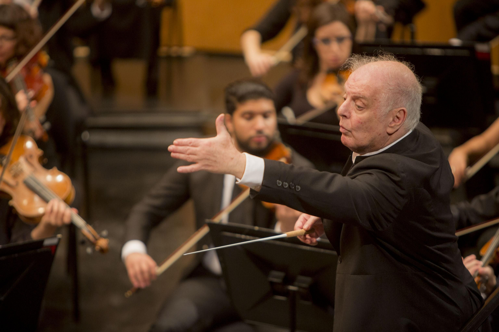 El director de orquesta y pianista Daniel Barenboim (Buenos Aires, 1942).