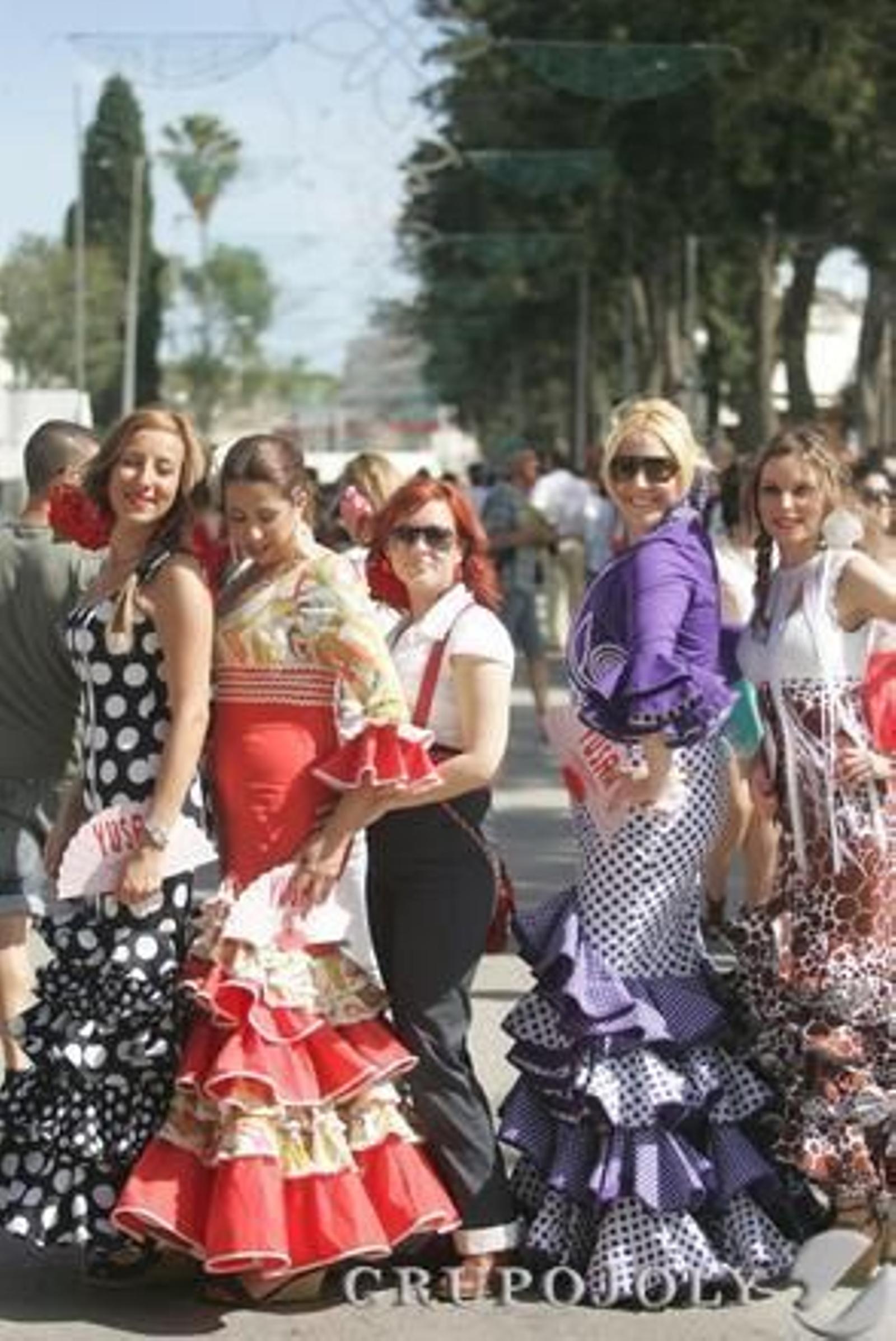 Los caballos y el buen ambiente en la recta final de la feria.

Foto: J.M. Quinones