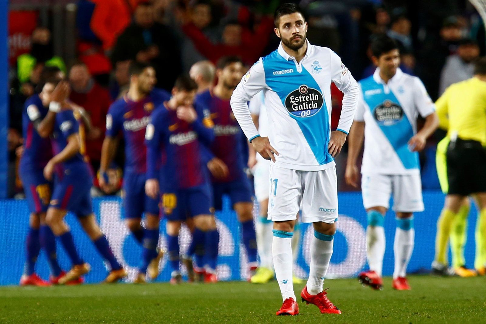 El Barcelona-Deportivo de La Coruña, en imágenes