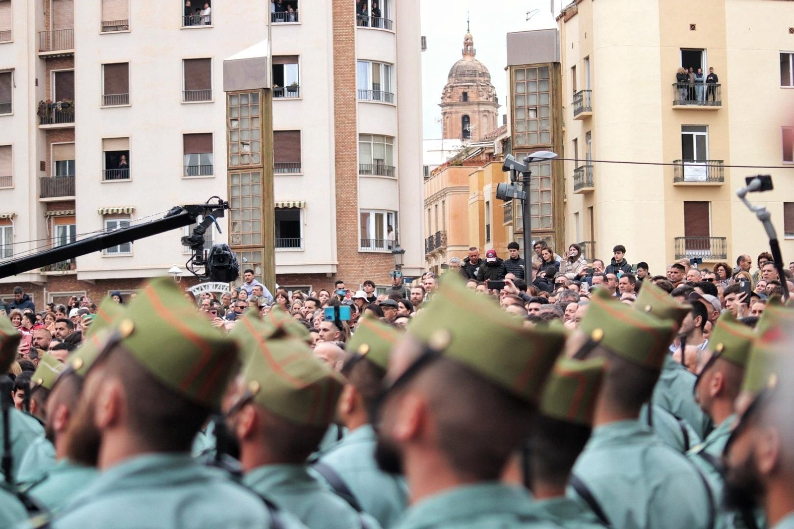 Las fotos de la Legión en el traslado del Cristo de Mena en Málaga este Jueves Santo Las fotos de la Legión en el traslado del Cristo de Mena en Málaga este Jueves Santo
