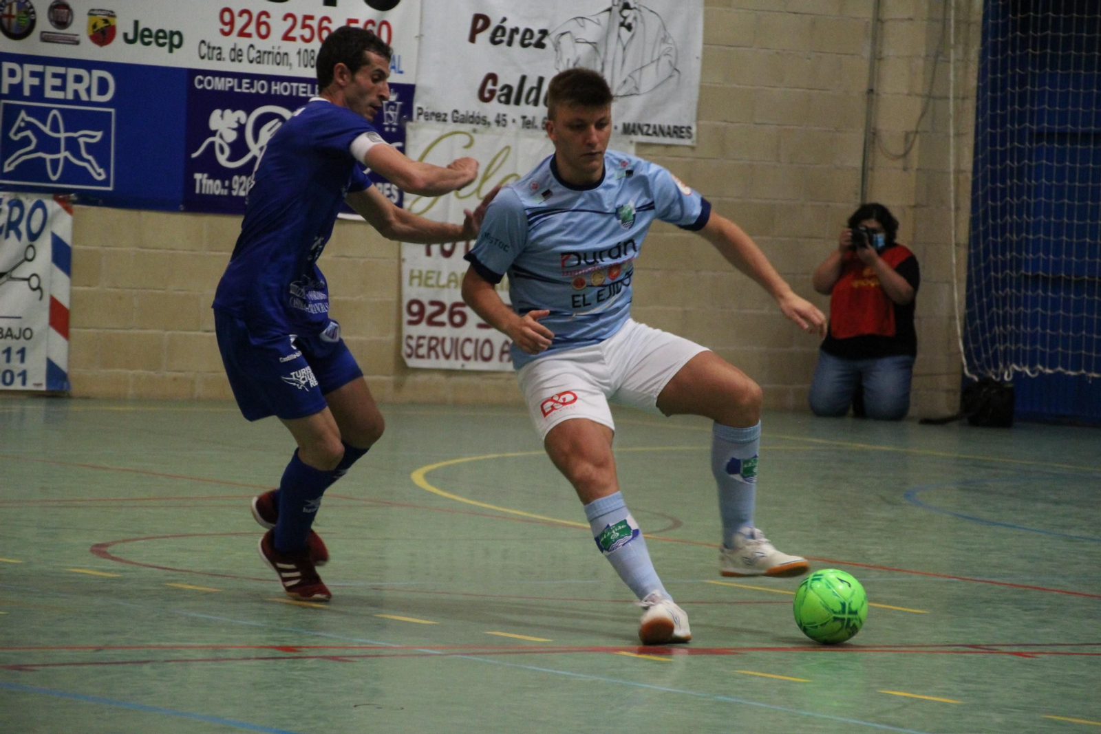 Imagen del partido en el Antonio Caba.