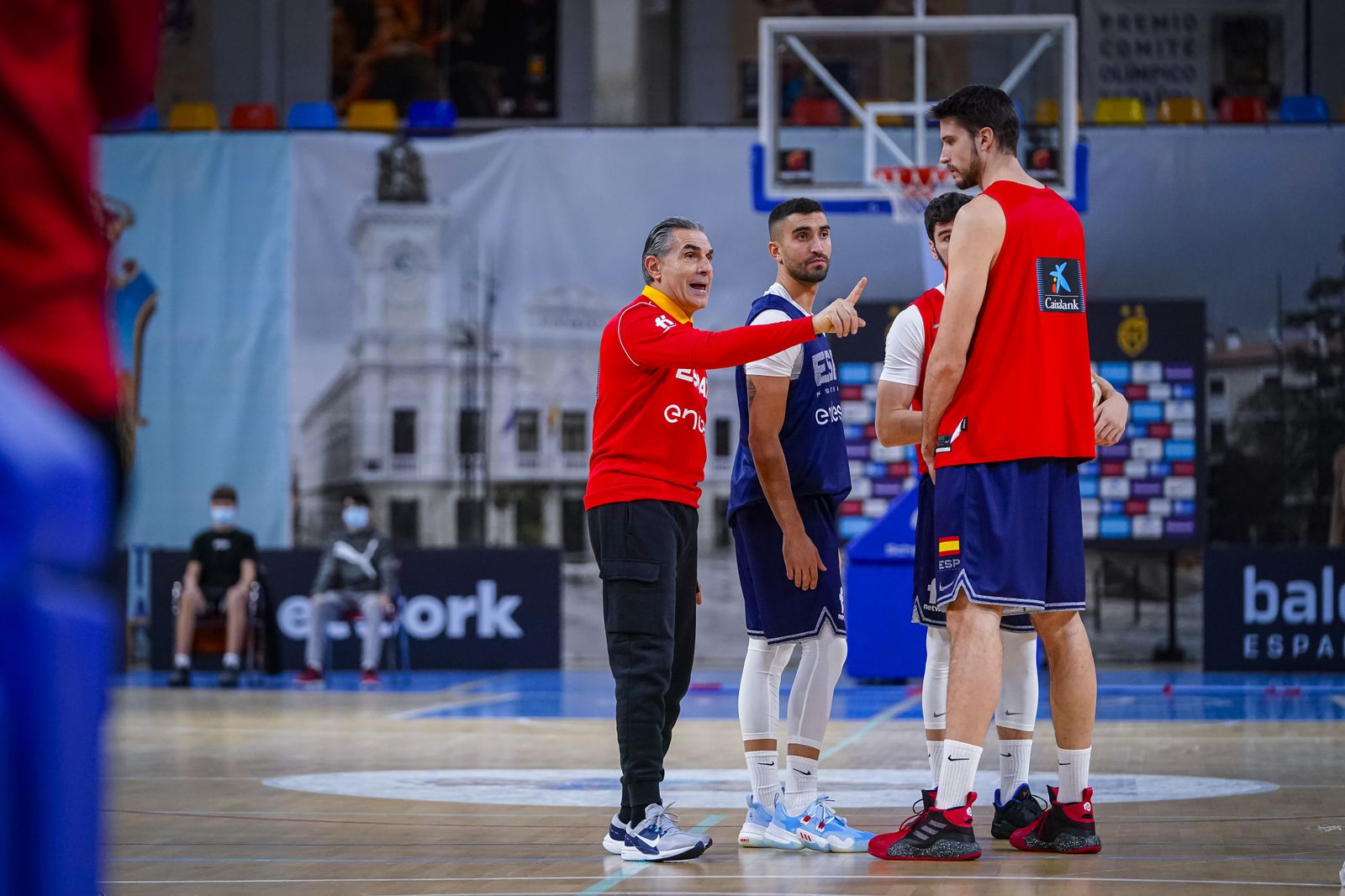 Fotos: Los jugadores del Unicaja ya entrenan con España