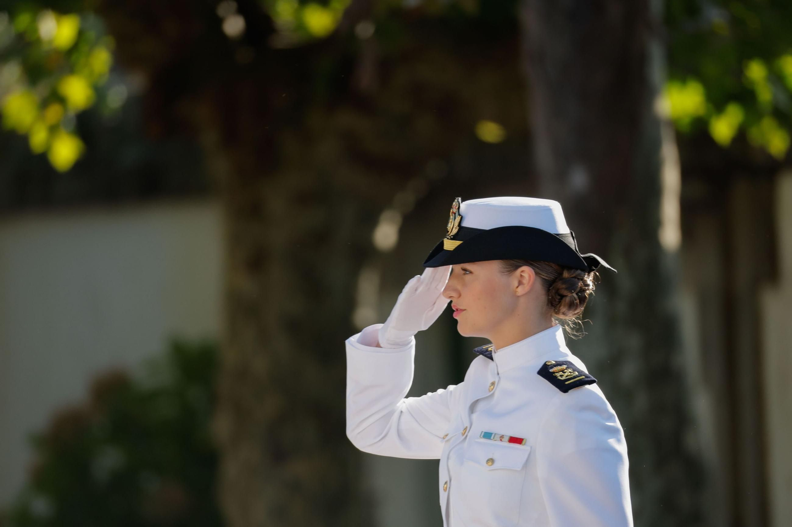 Las fotos del ingreso de la Princesa de Asturias en la Escuela Naval de Marín