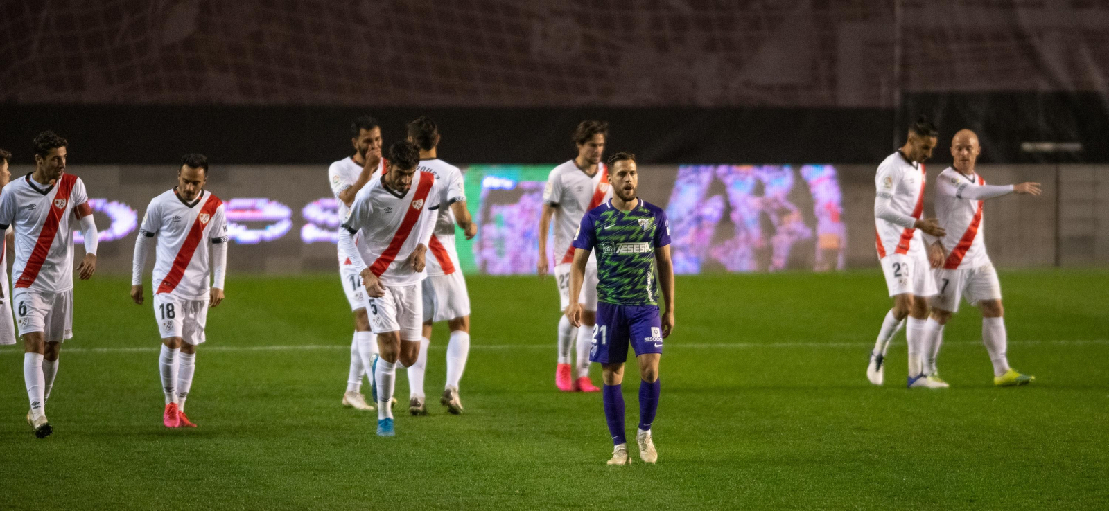 Las fotos del Rayo Vallecano - Málaga
