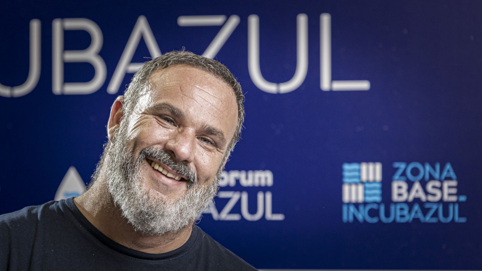Ángel León, durante su participación en el Blue Zone Forum de Incubazul, de la Zona Franca de Cádiz.
