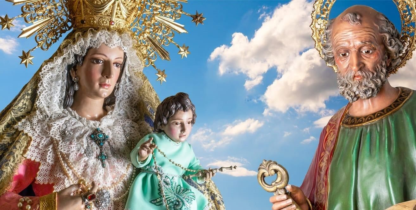 Nuestra Señora del Rosario y San Pedro Apóstol.