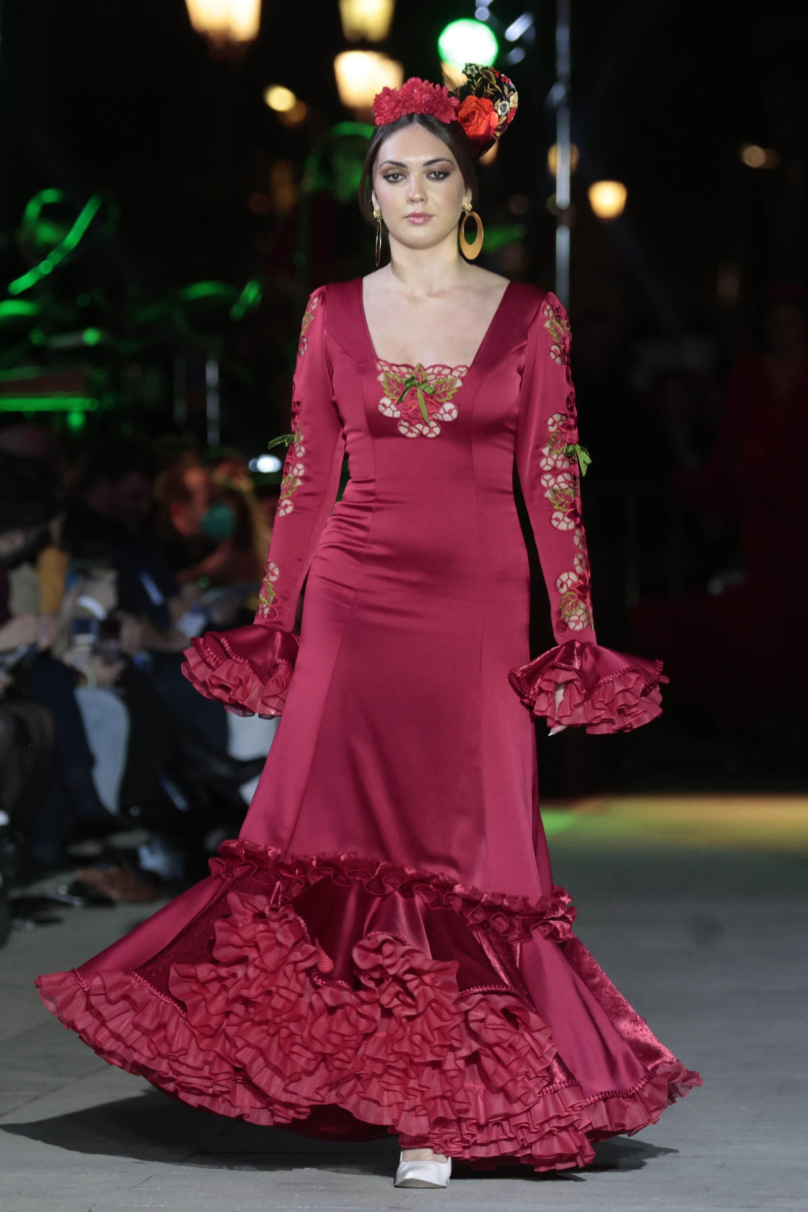El desfile Andalucía es flamenca en el Palacio de San Telmo, todas las fotos